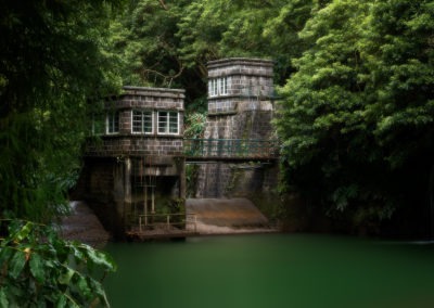 barrage hydro-électrique sur l'ile de Sao Miguel, Açores
