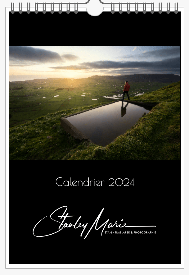 Calendrier 2024 - Stan - Time-lapse & Photographie