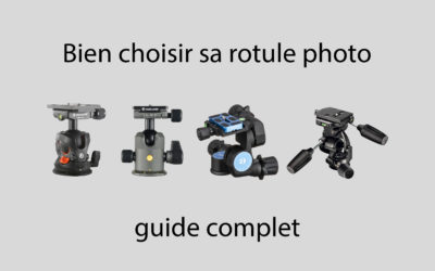 Bien choisir sa rotule photo : guide complet