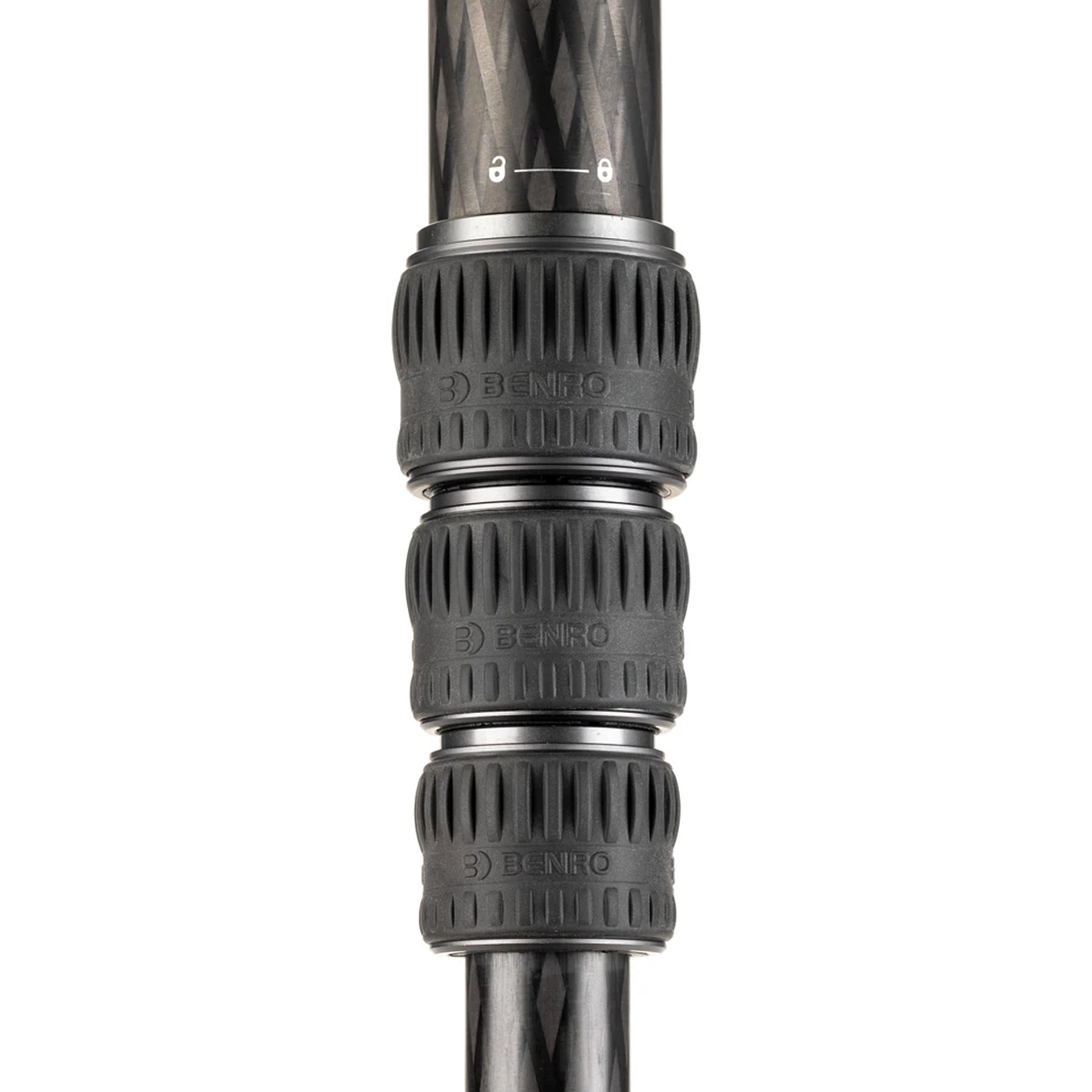 Benro-Mammoth-TMTH44C,-verrous-Twist-Lock Verrous Twist Lock en caoutchouc du trépied Benro Mammoth TMTH44C